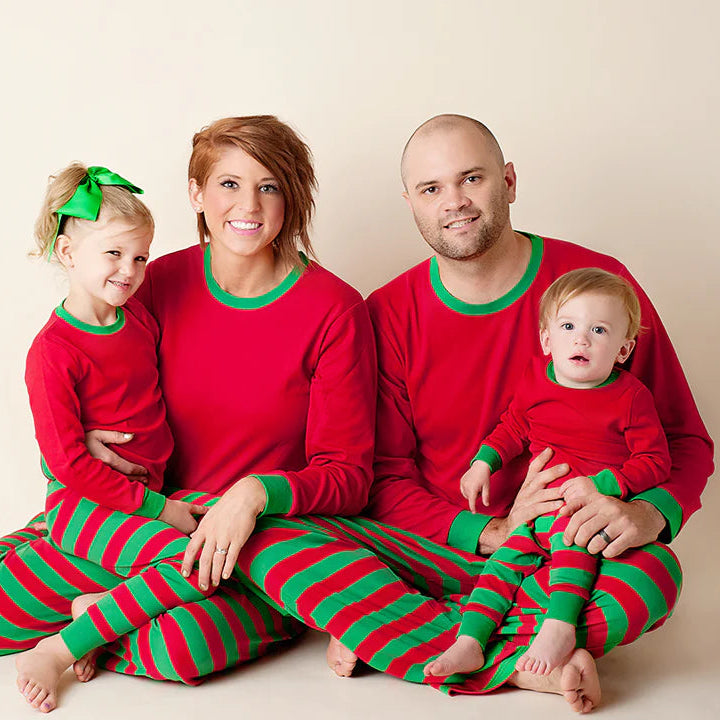 PRE-ORDER ONLY * Kids HOLIDAY 0-3mos BABY GOWN! 2025 * RTS mid-November * Red Green Stripe