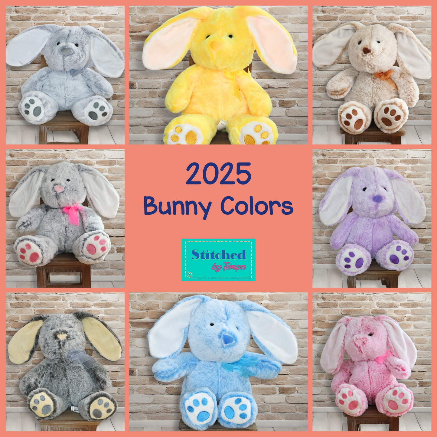 Personalized, Snuggly Bunny