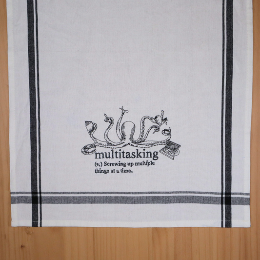 Multitasking Octopus Flour Sack Towel