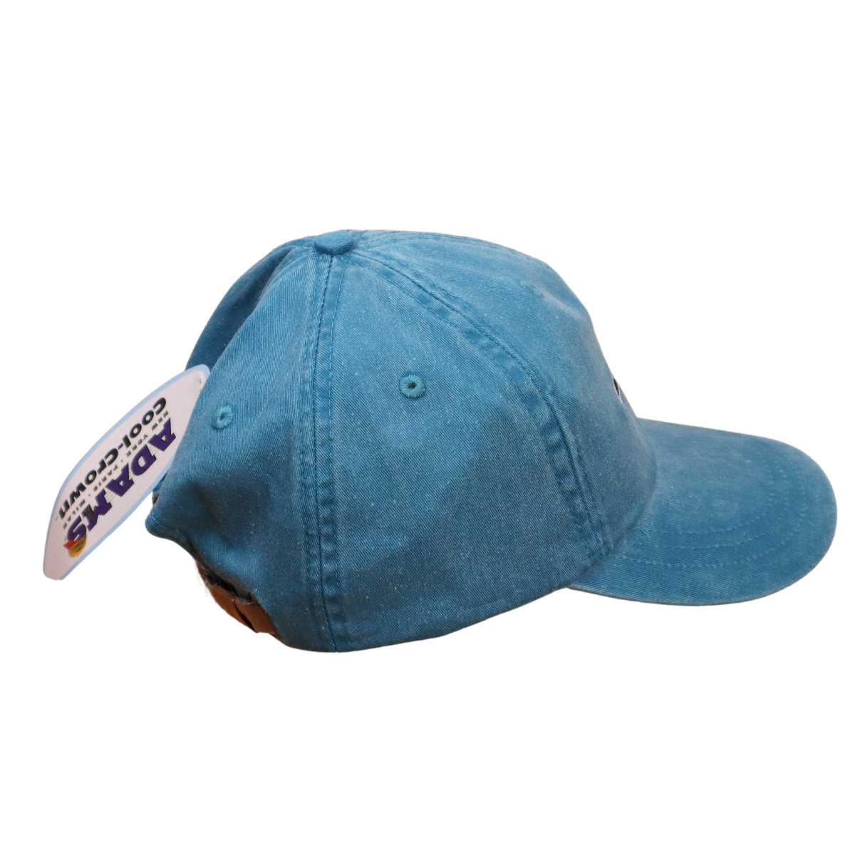 Embroidered Hat * NC Flag Design * Teal