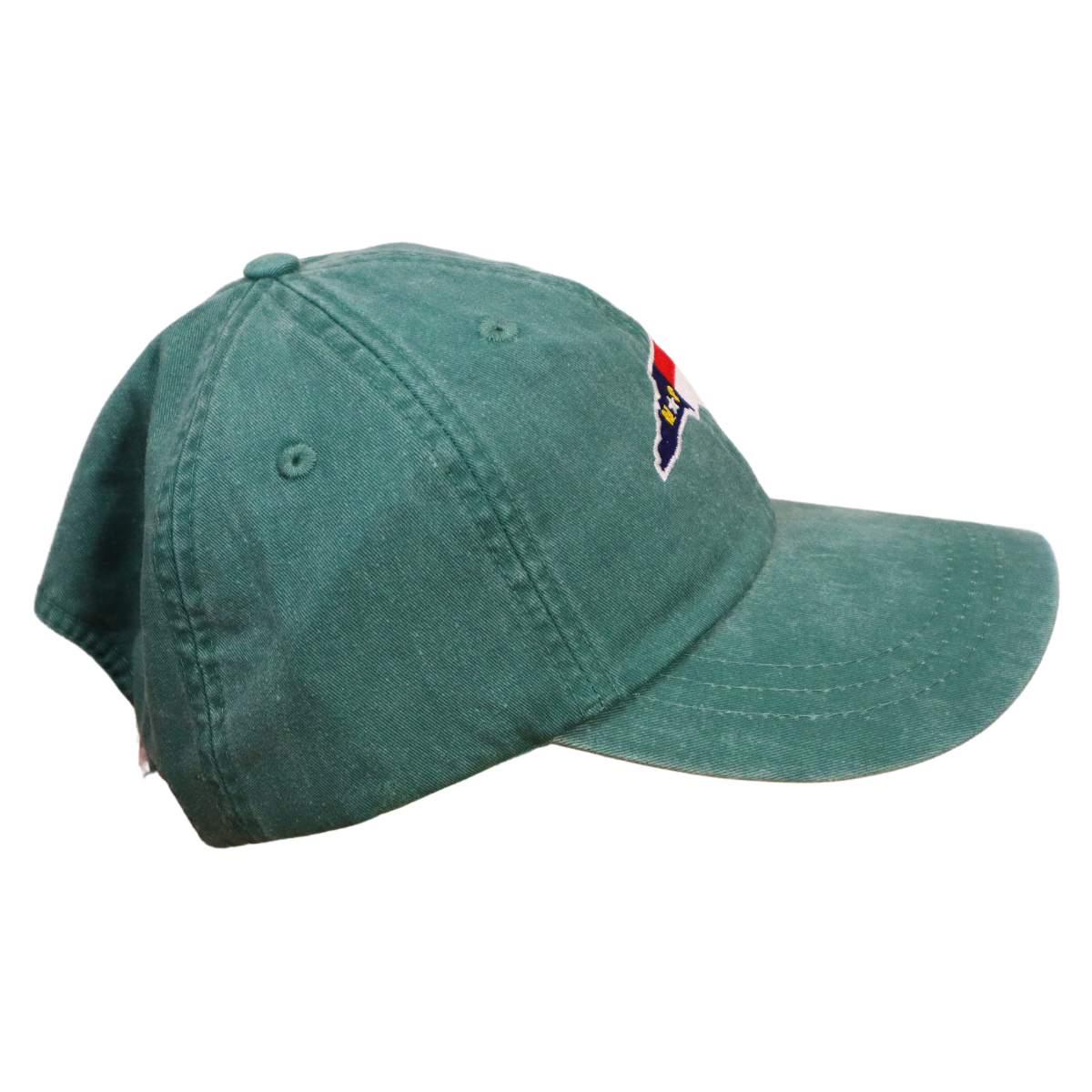 Embroidered Hat * NC Flag Design * Forest