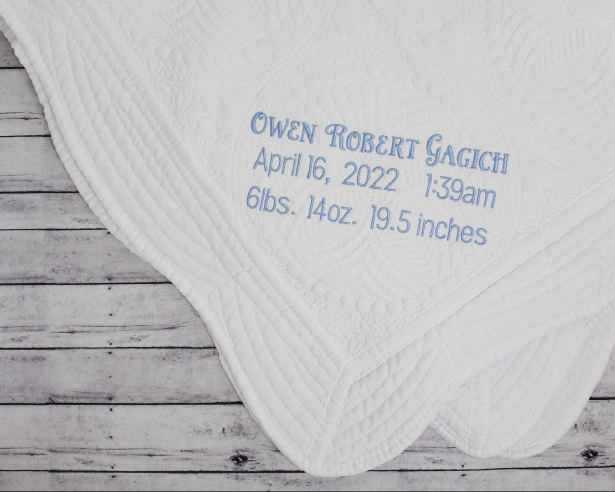 Baby Heirloom Quilt