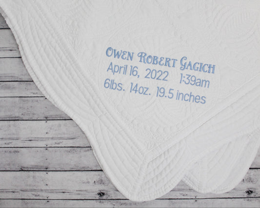Baby Heirloom Quilt