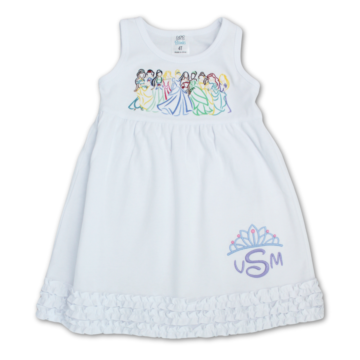 Specialty Dress - chest and hem designs