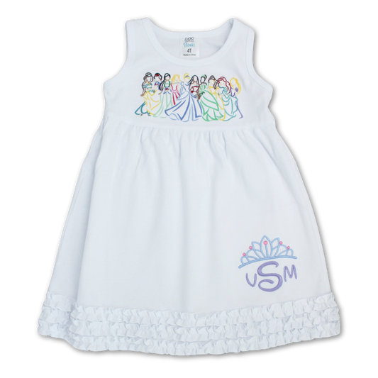 Specialty Dress - chest and hem designs