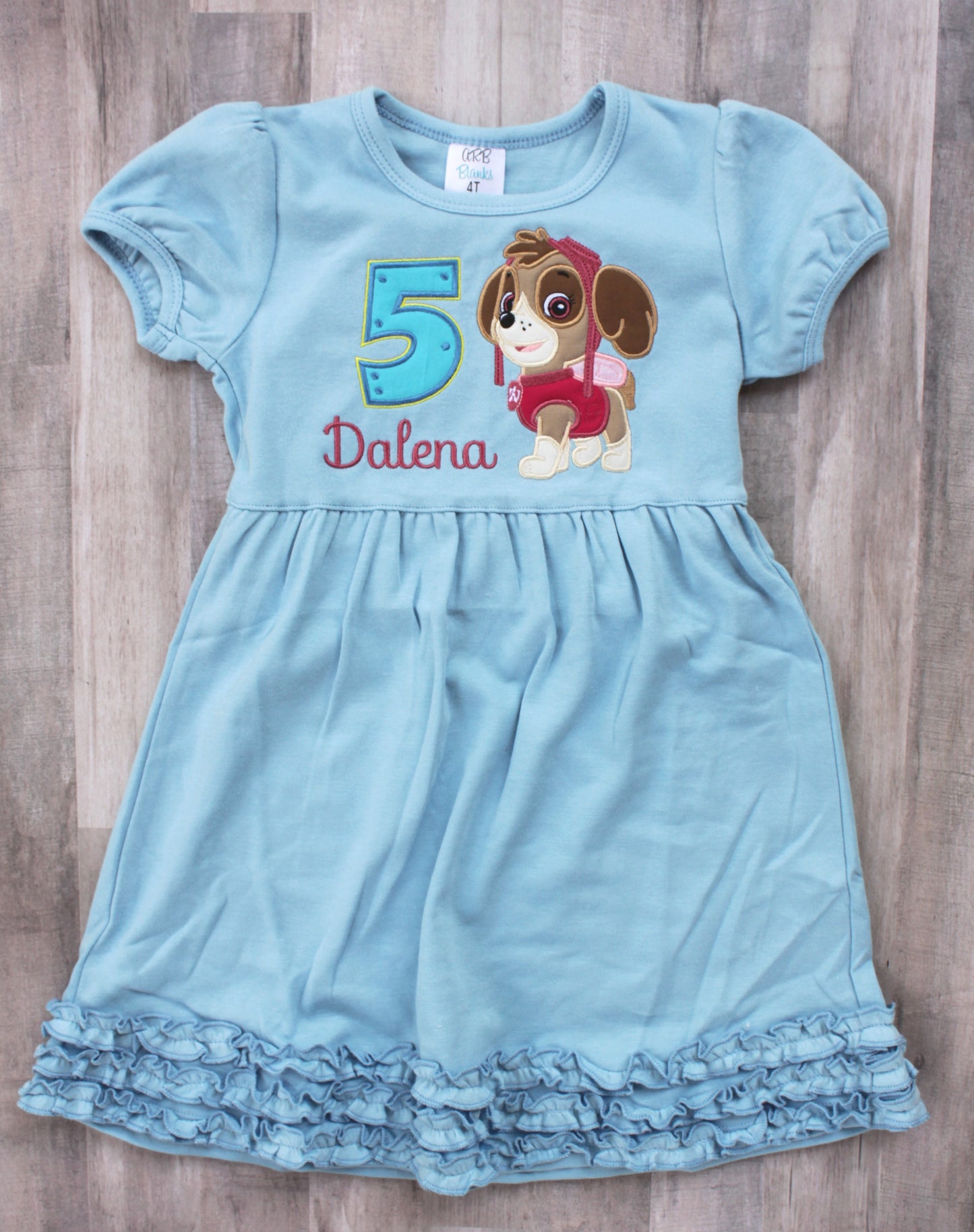 Specialty Dress - chest design only