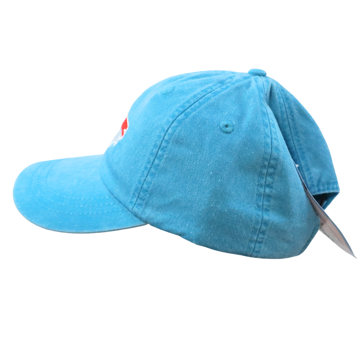 Embroidered Hat * NC Flag Design * Caribbean Blue