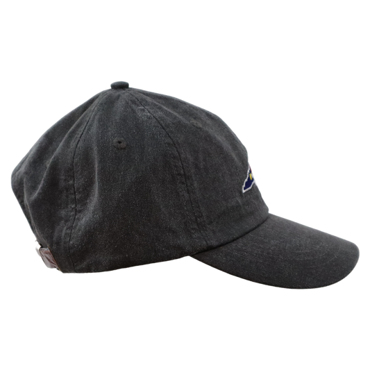 Embroidered Hat * NC Flag Design * Charcoal