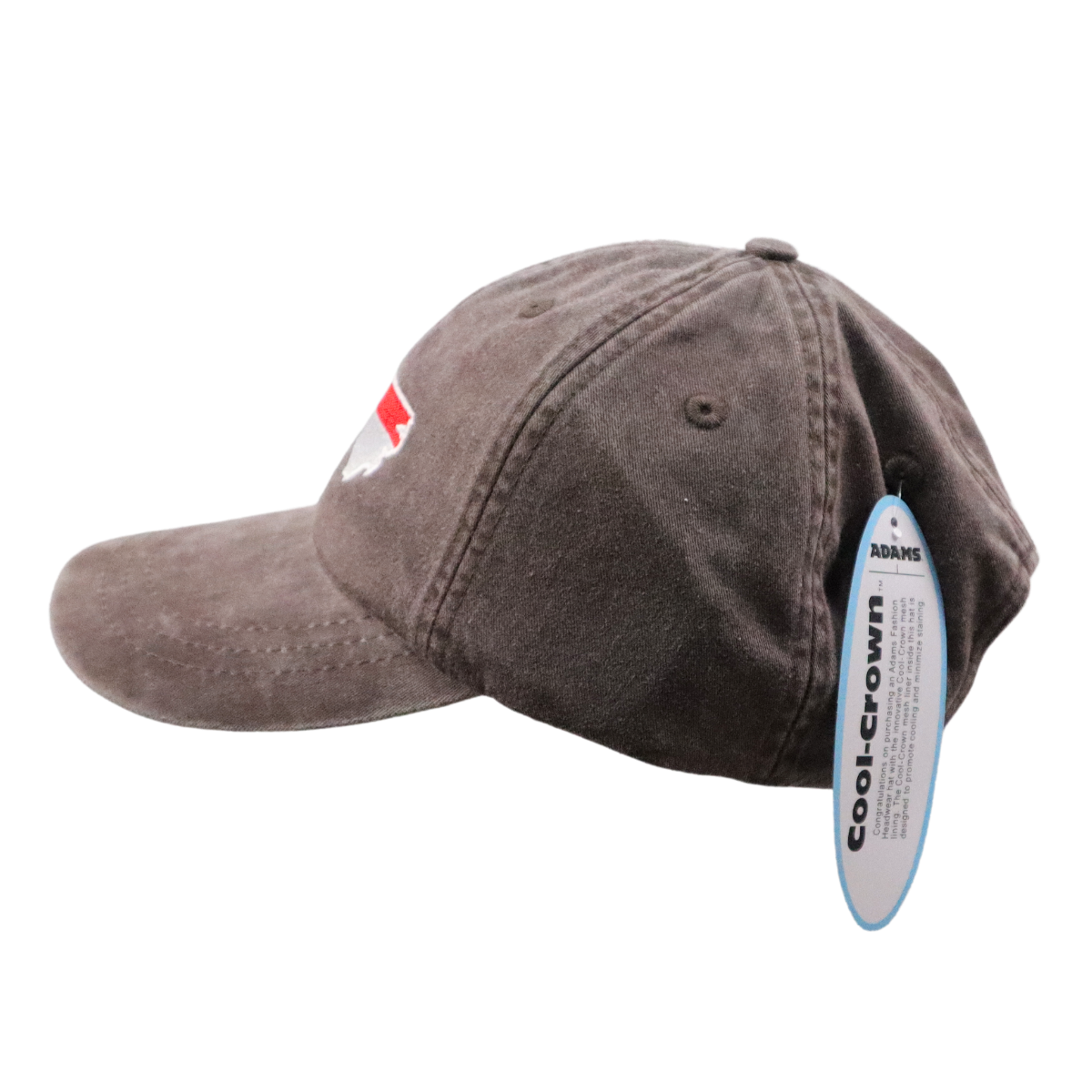 Embroidered Hat * NC Flag Design * Espresso