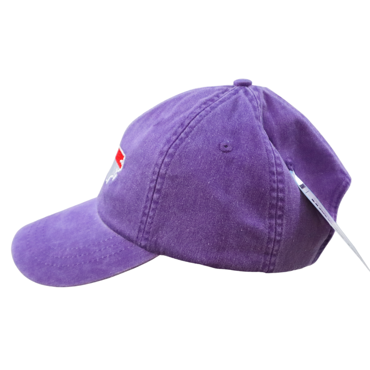 Embroidered Hat * NC Flag Design * Grape