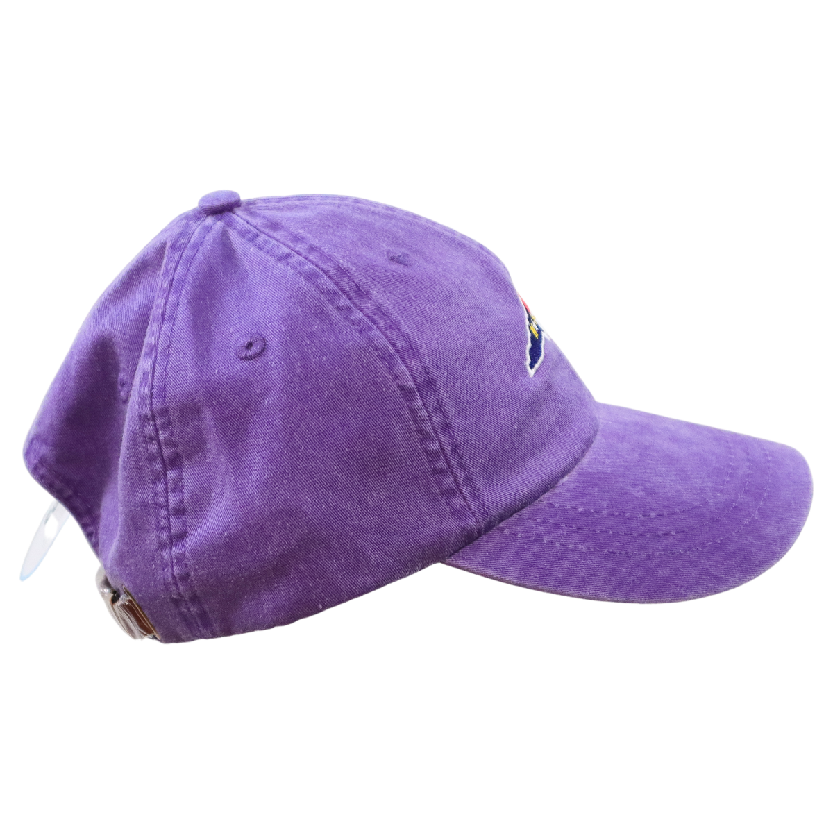 Embroidered Hat * NC Flag Design * Grape