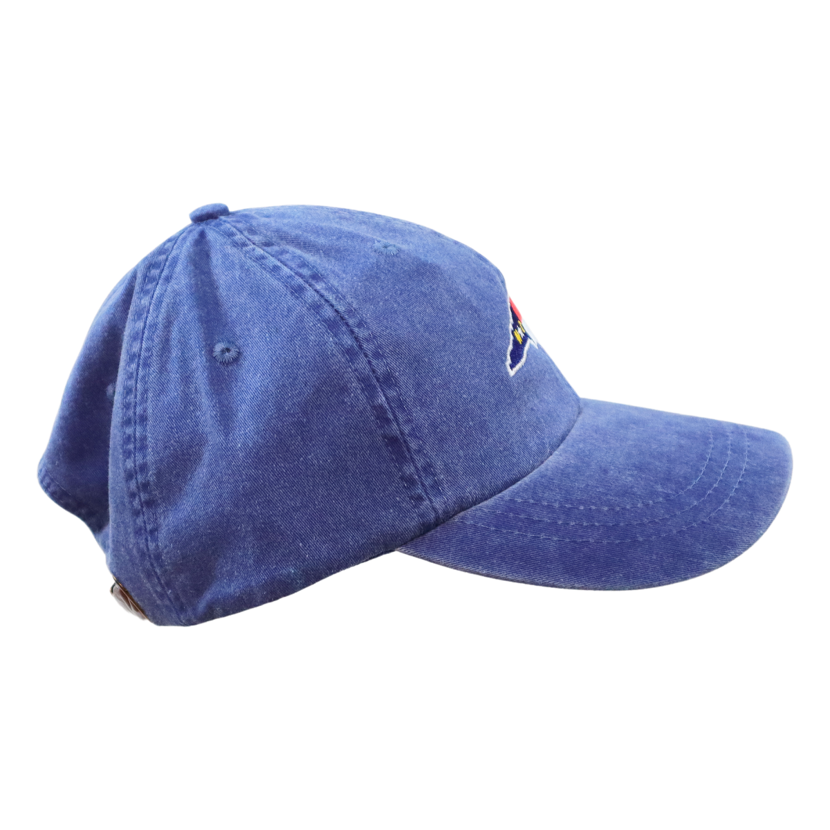 Embroidered Hat * NC Flag Design * Royal