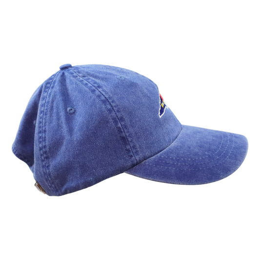 Embroidered Hat * NC Flag Design * Royal