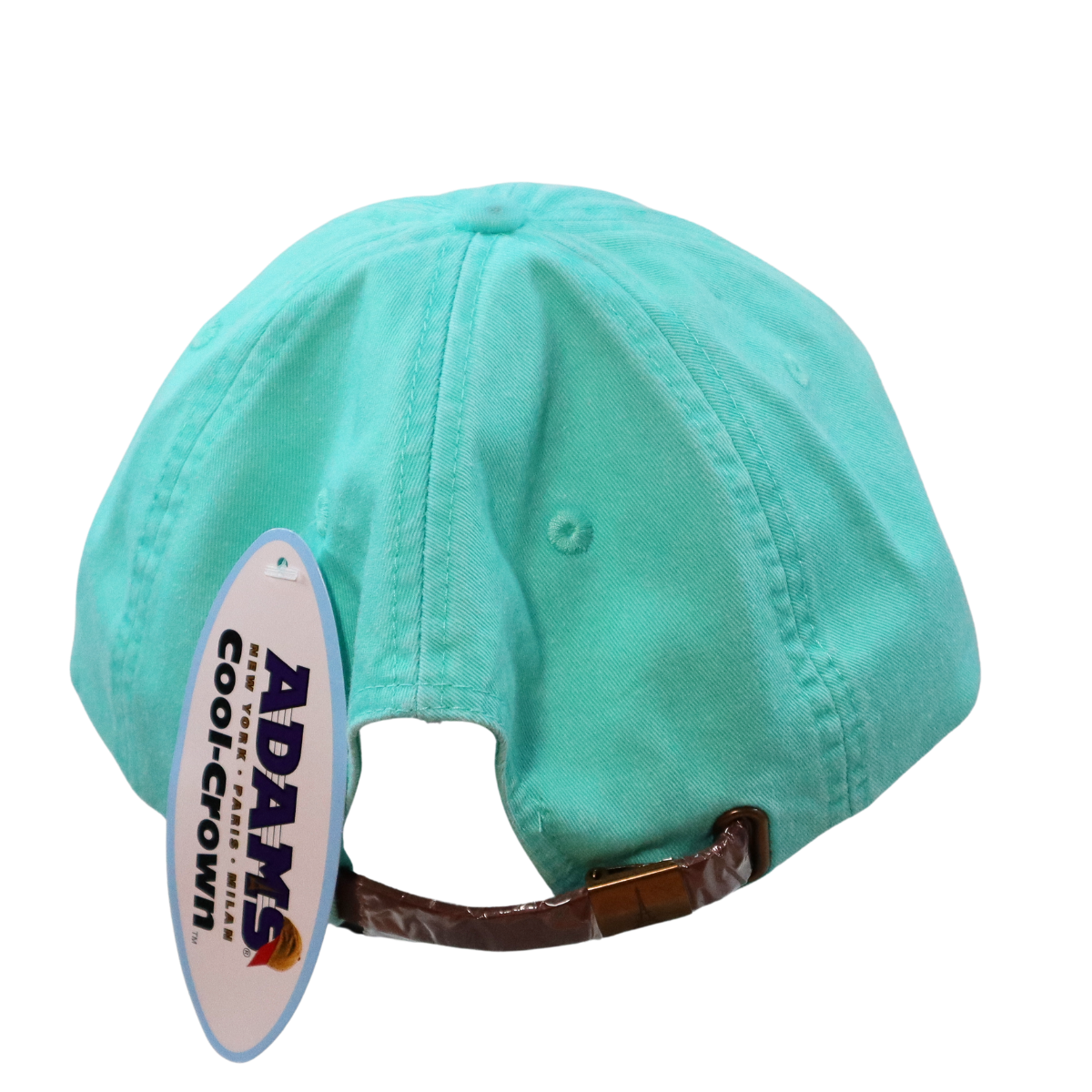 Embroidered Hat * NC Flag Design * Seafoam