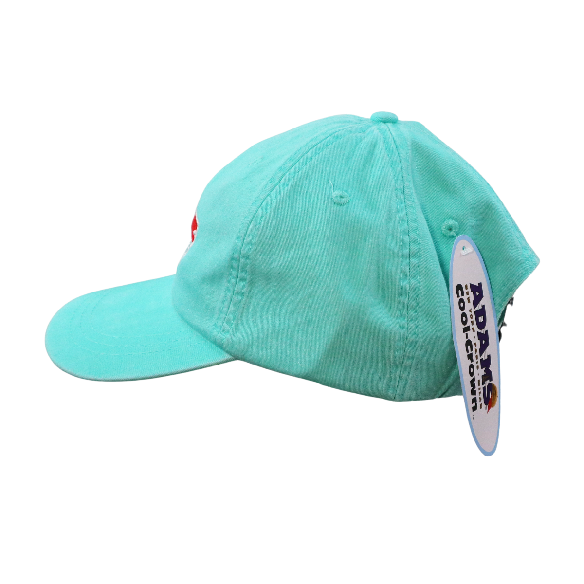 Embroidered Hat * NC Flag Design * Seafoam