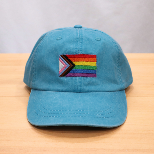 Embroidered Hat, Pride Flag