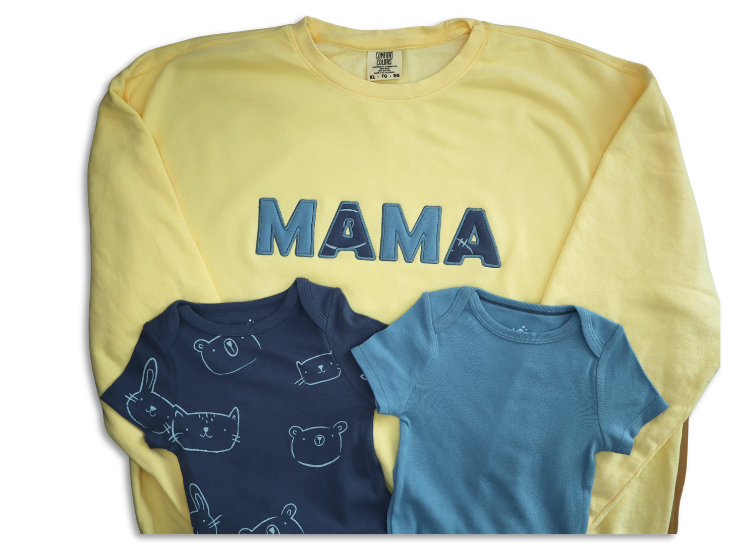 Onesie Applique Sweatshirt