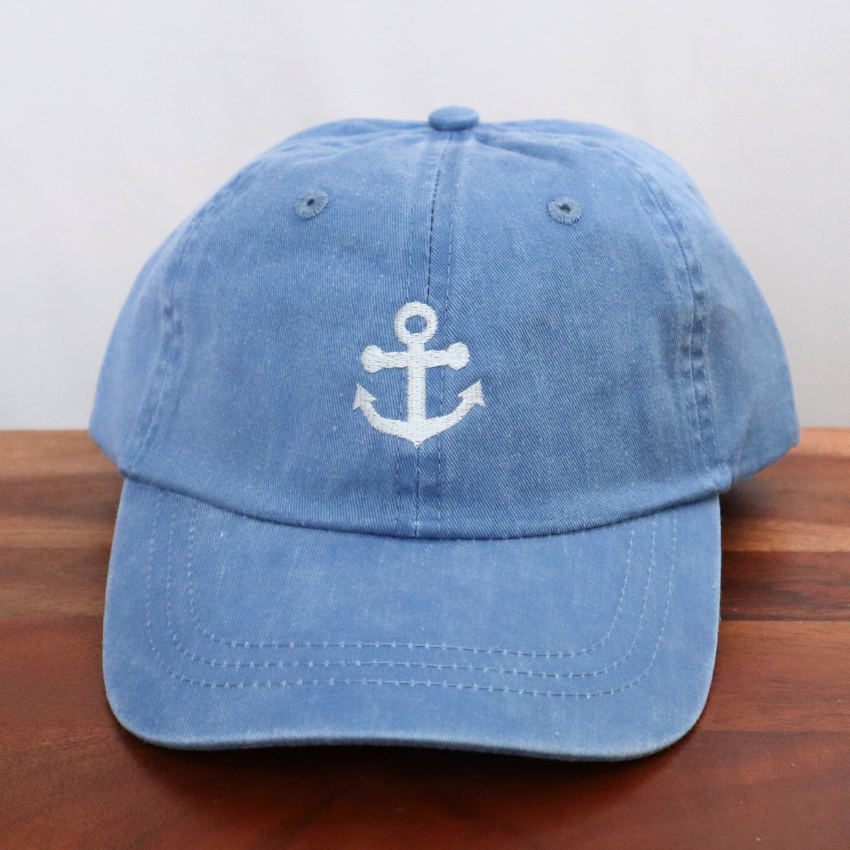 Set Sail Hat 🧵Periwinkle with White Thread 🪡