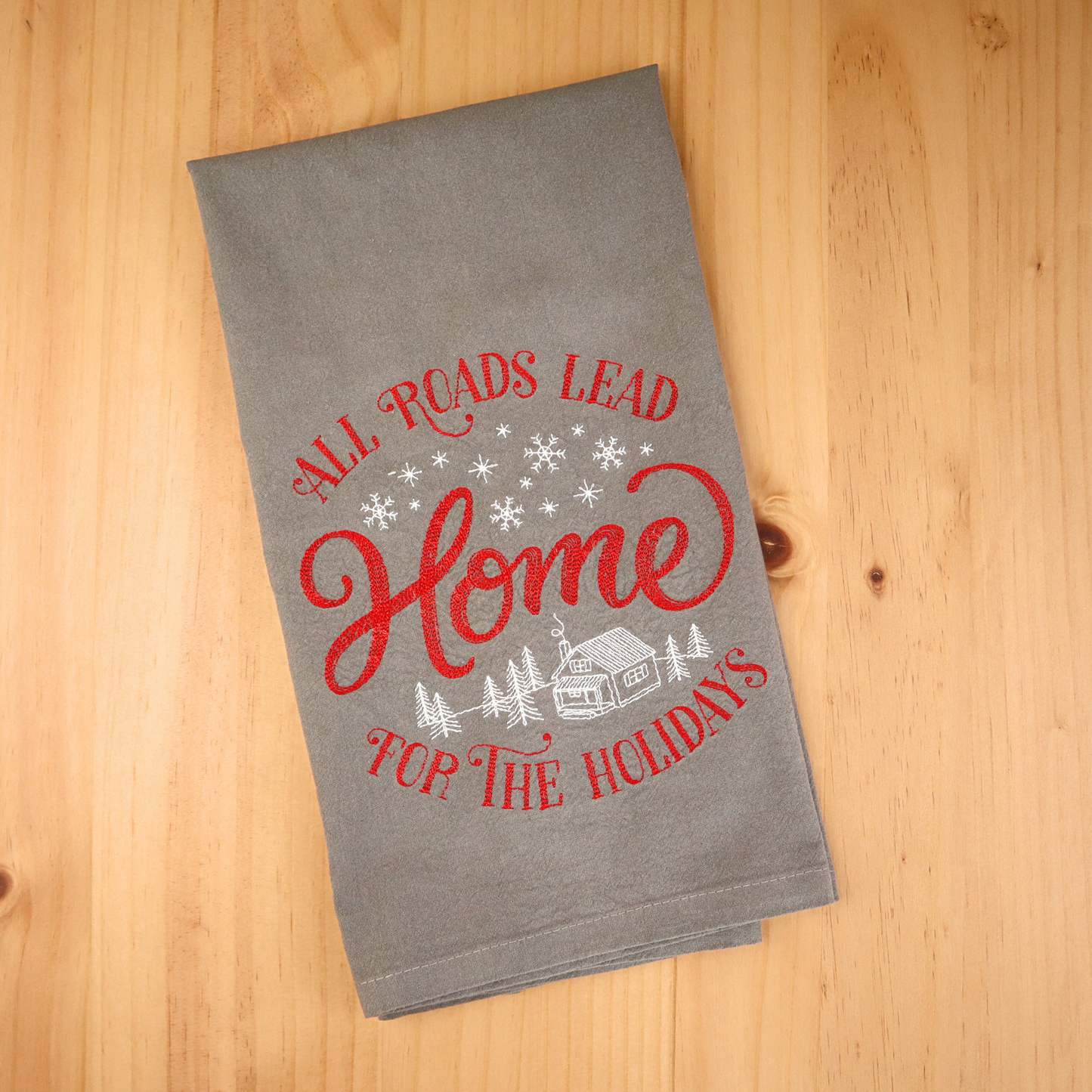 Home for the Holidays * Sentimental Christmas Towel