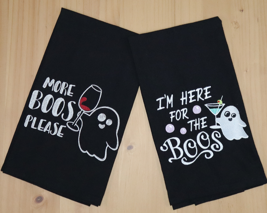 More Boos Please Towel, Ghost Wine