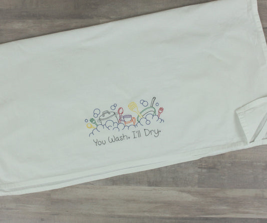 You Wash, I'll Dry Hand Towel