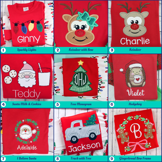 PRE-ORDER ONLY * Kids HOLIDAY GOWN! 2025 * RTS mid-November * Peppermint Pop