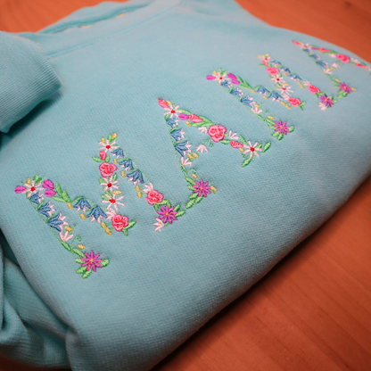MAMA Floral Sweatshirts, Mother's Day Gift
