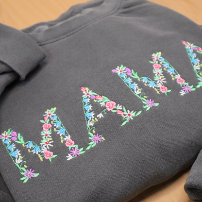 MAMA Floral Sweatshirts, Mother's Day Gift