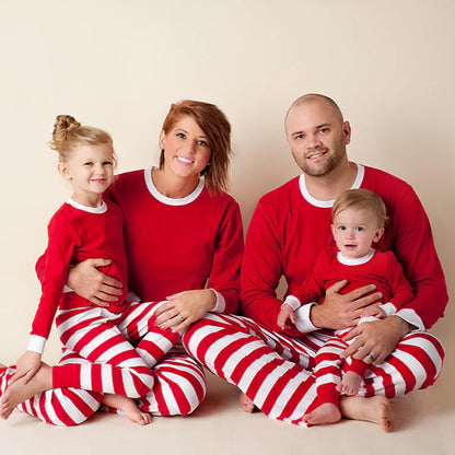 PRE-ORDER ONLY * Adult HOLIDAY PJs! 2025 * RTS mid-November * Red White Stripe