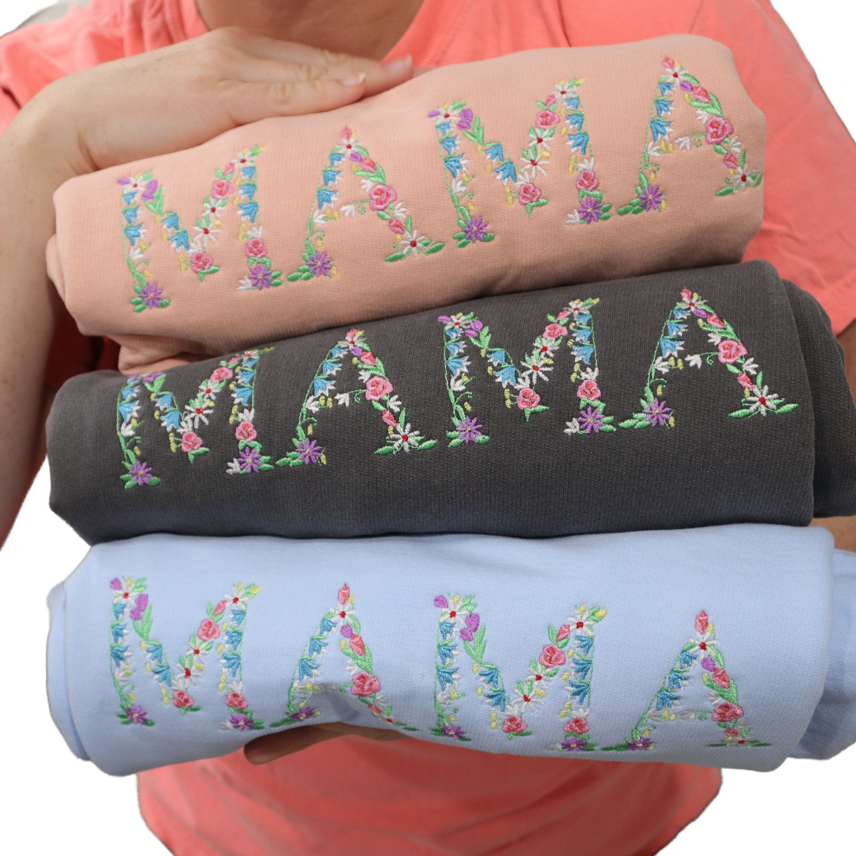MAMA Floral Sweatshirts, Mother's Day Gift