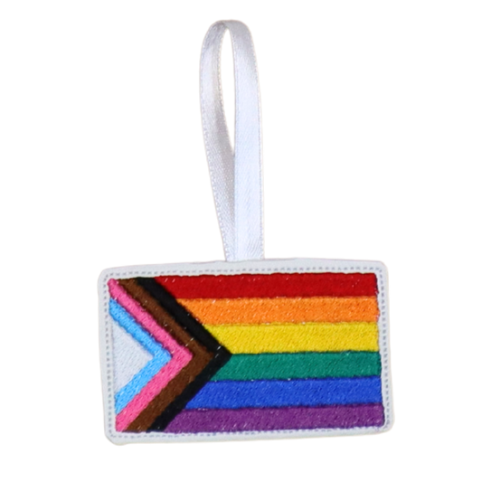 Pride Progress Flag Ornament