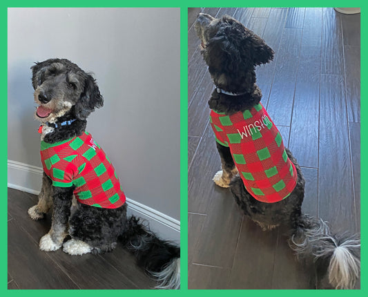 PRE-ORDER ONLY * HOLIDAY Dog Pajamas 2025 * RTS mid-November