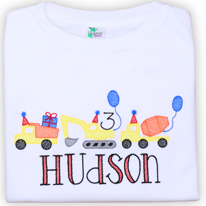 Custom Birthday Tee — Laughing Giraffe Blank