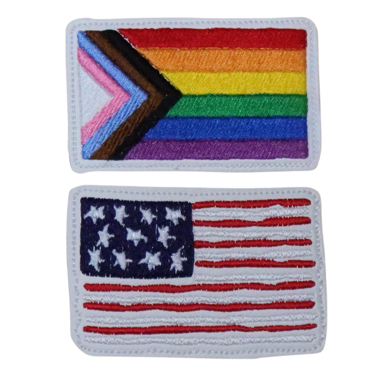 Embroidered Flag Pin