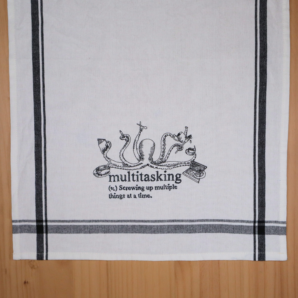 Multitasking Octopus Flour Sack Towel