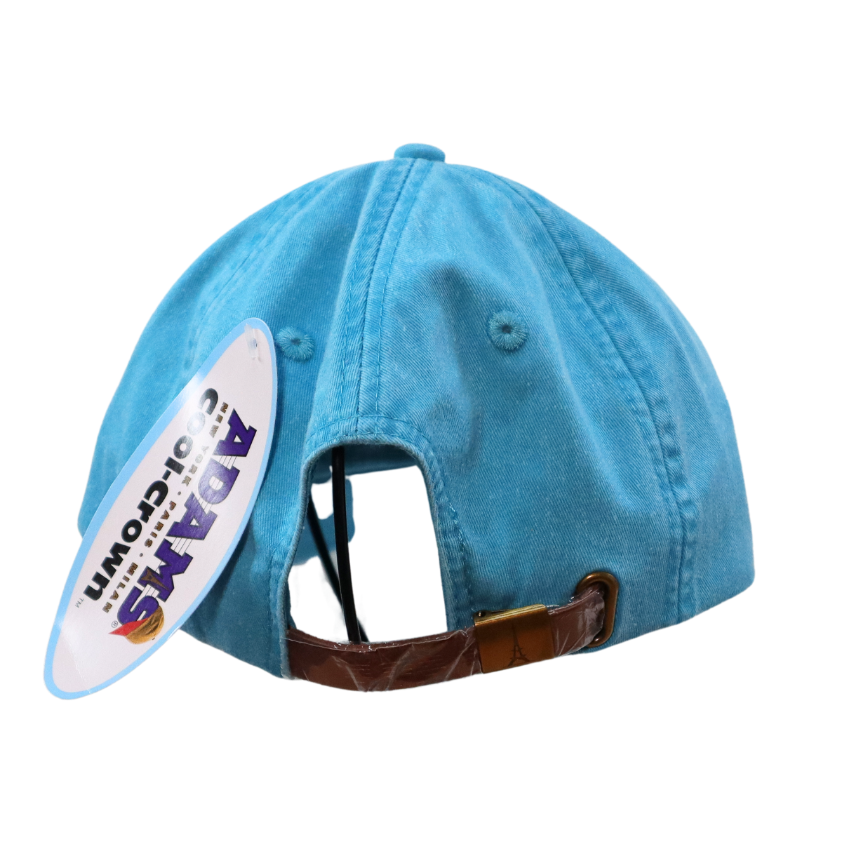 Embroidered Hat * NC Flag Design * Caribbean Blue