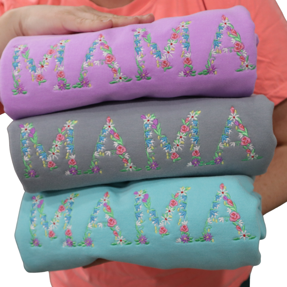 MAMA Floral Sweatshirts, Mother's Day Gift