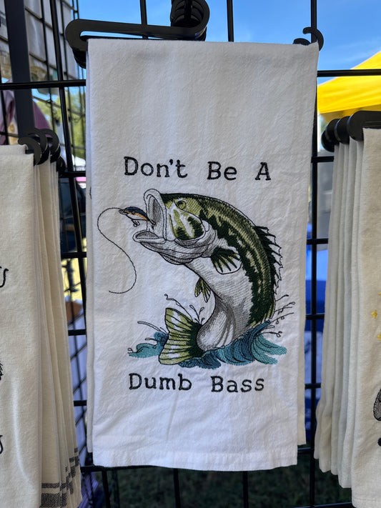 Dumb Bass Towel