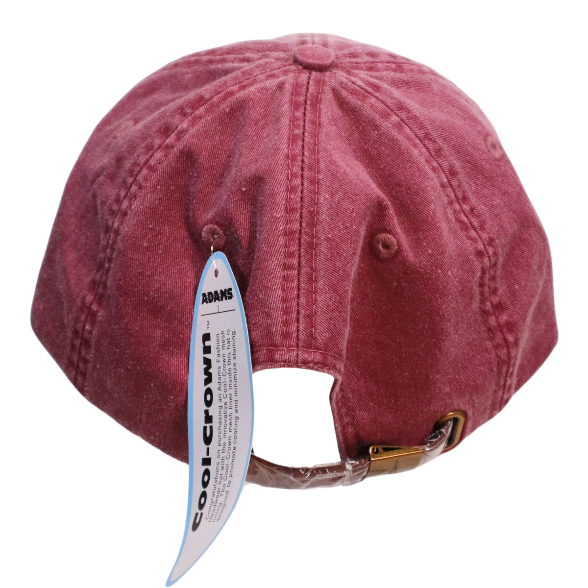 Embroidered Hat * Pride Progress Flag * Burgundy
