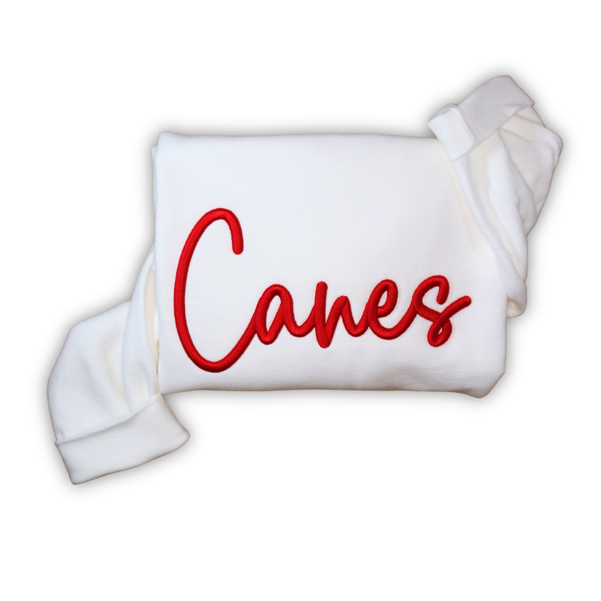 Lightweight Sweatshirt with Puff Cursive (chest only design)