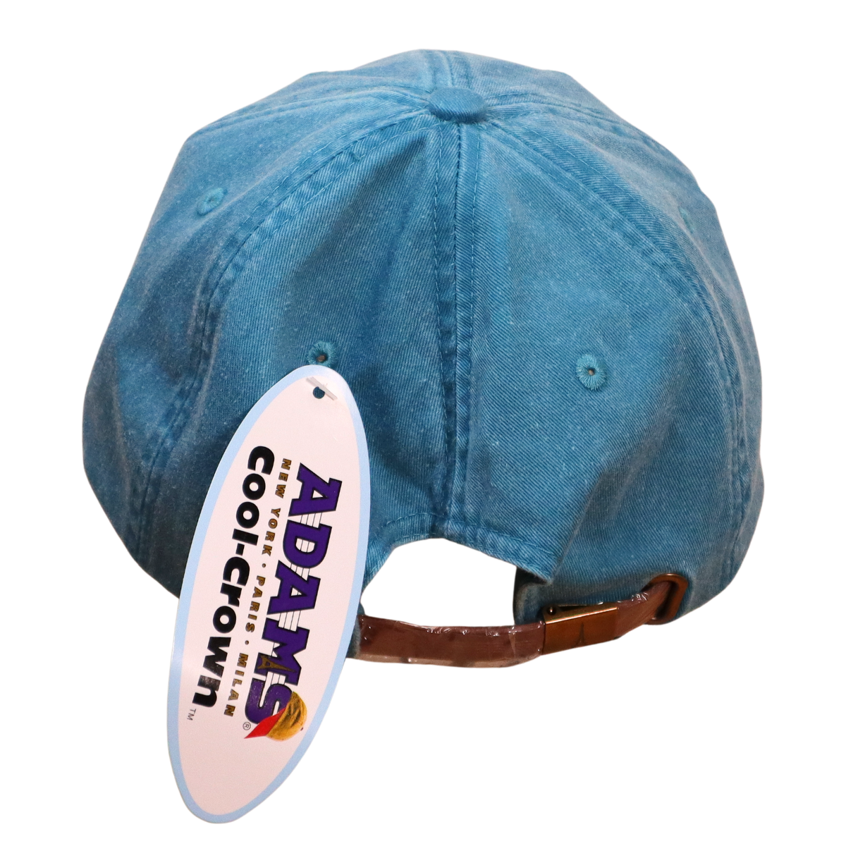 Embroidered Hat * NC Flag Design * Teal