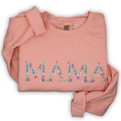 MAMA Floral Sweatshirts, Mother's Day Gift