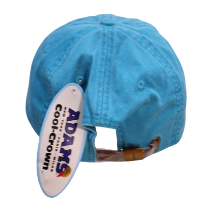 Embroidered Hat * Pride Progress Flag * Caribbean Blue
