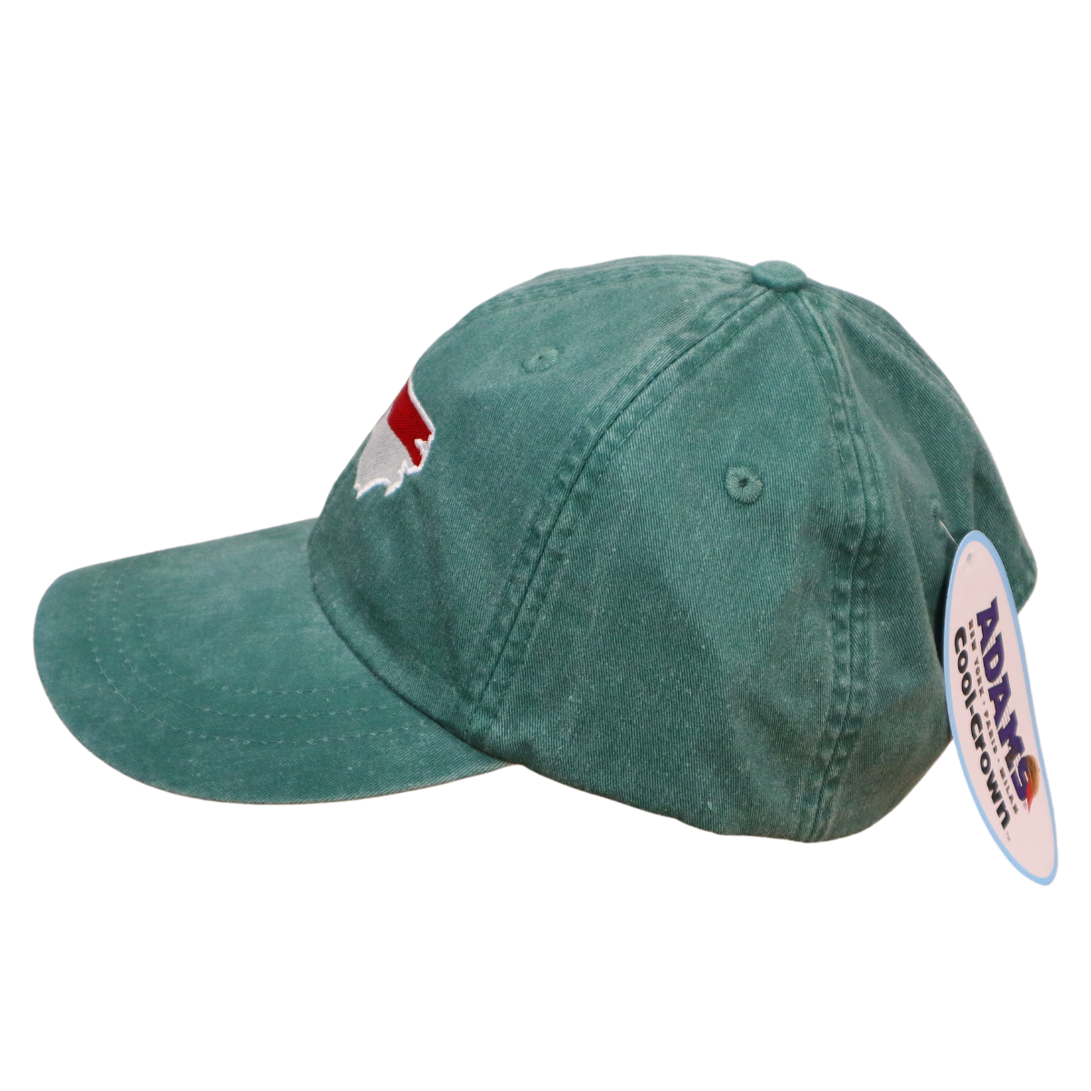 Embroidered Hat * NC Flag Design * Forest