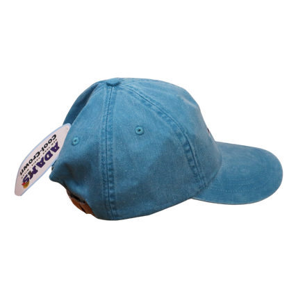 Embroidered Hat * NC Flag Design * Teal
