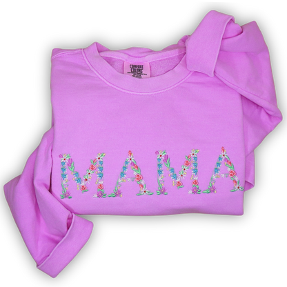 MAMA Floral Sweatshirts, Mother's Day Gift