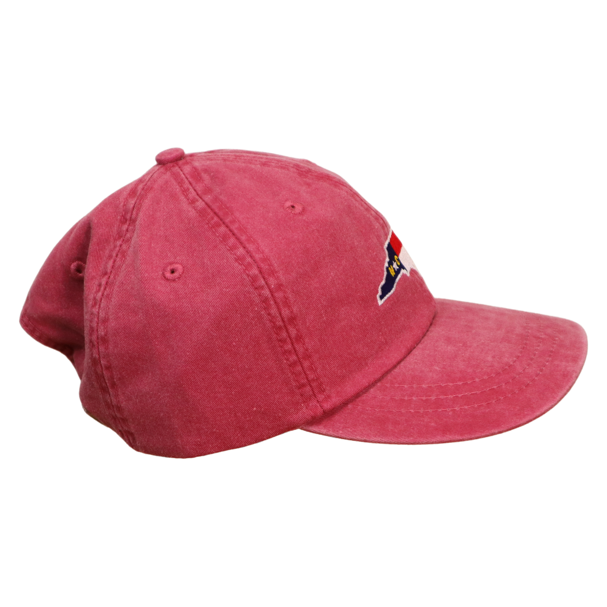 Embroidered Hat * NC Flag Design * Nautical Red