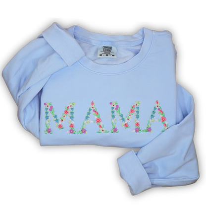 MAMA Floral Sweatshirts, Mother's Day Gift