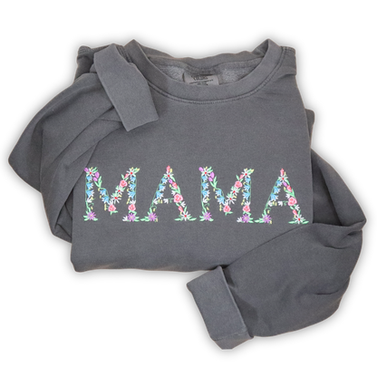 MAMA Floral Sweatshirts, Mother's Day Gift