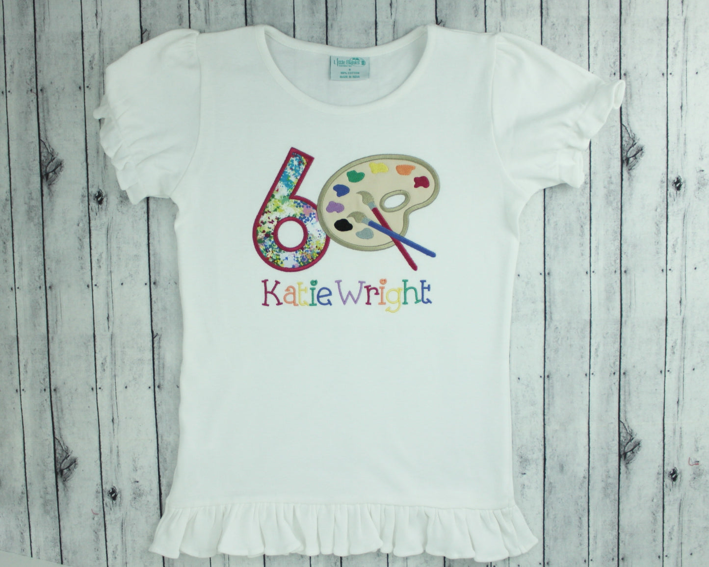 Painter's Palette Birthday Shirt